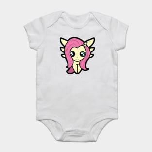 Fluttershy Tooniefied Baby Bodysuit